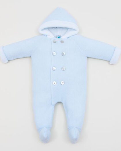 Baby Strickoverall "Blue"