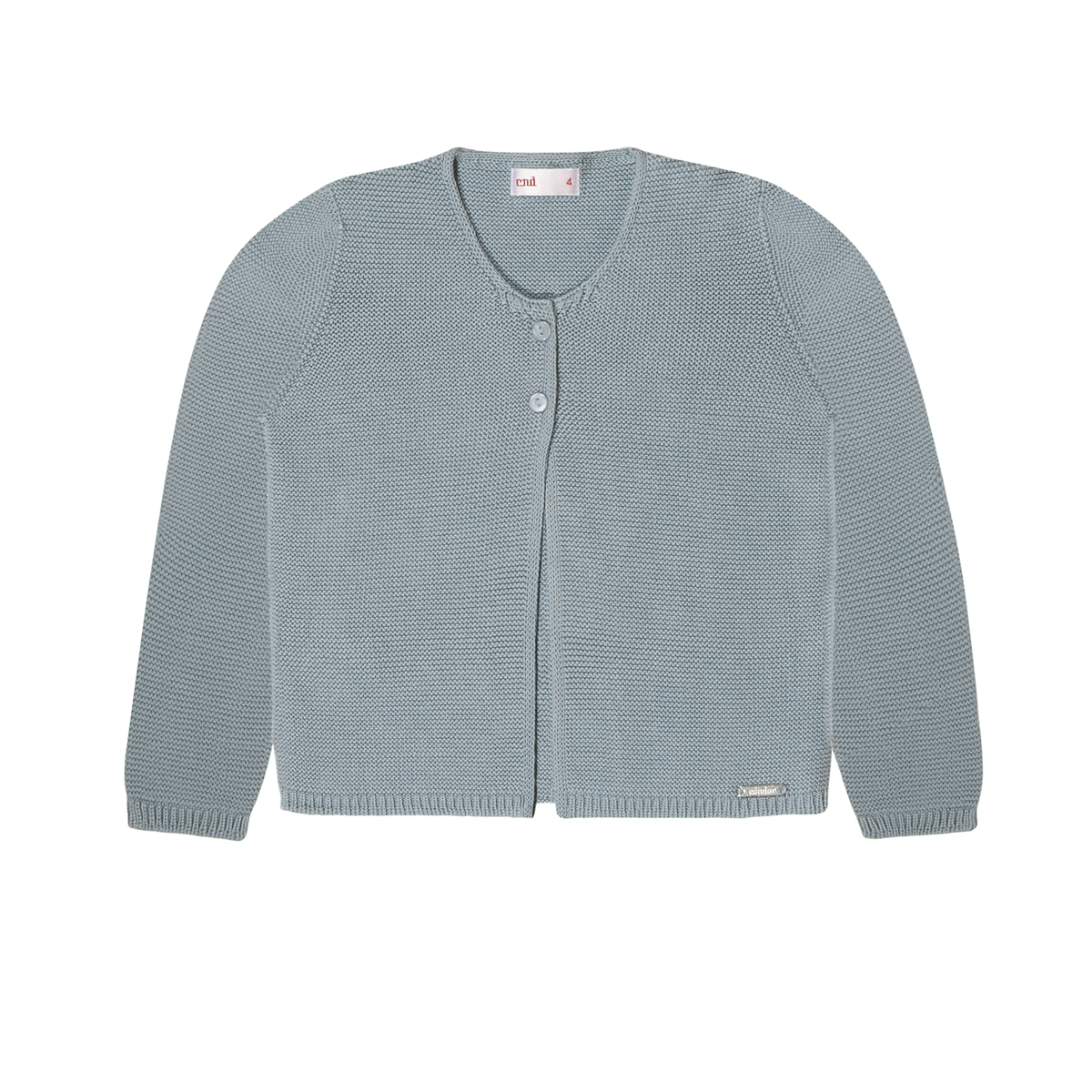 Mädchen Strickjacke in Pastellgrün