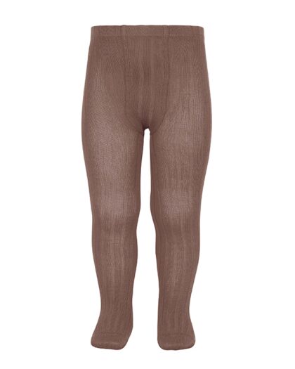 Gerippte Strumpfhose Praline