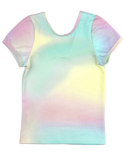 cooles Mädchen-Shirt in Regenbogenfarben!