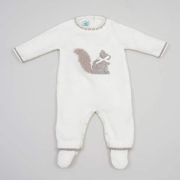 Strick-Strampler Eichhörnchen